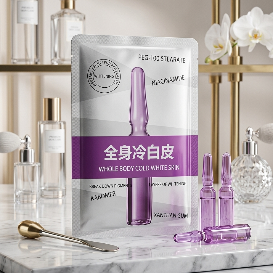 OMENFEE Cold White Skin All Over Whitening Lotion | Intensive Body Brightening Serum | Dark Spot Corrector & Skin Tone Enhancer
