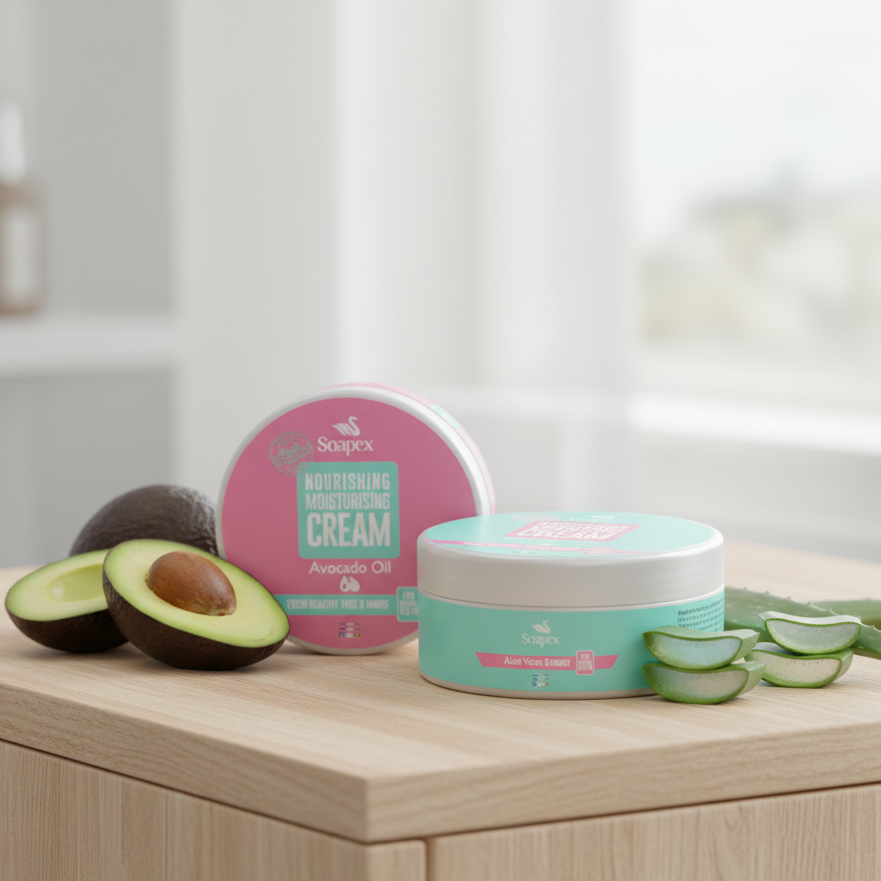 Soapex Nourishing Moisturising Cream Providing Gentle Hydration With Softening Care And Reliable | 220ML - Avocado