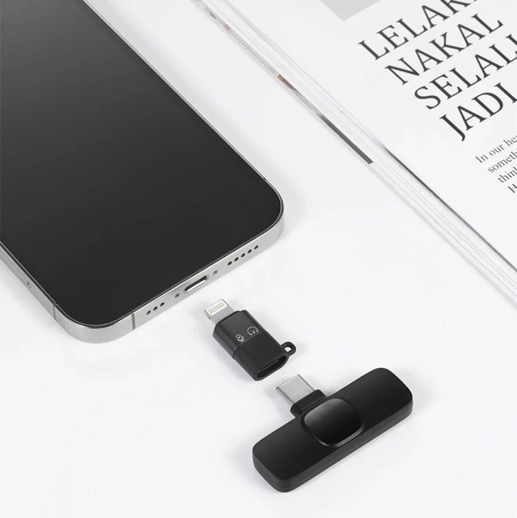 K8 Collar Wireless Microphone Type C Supported