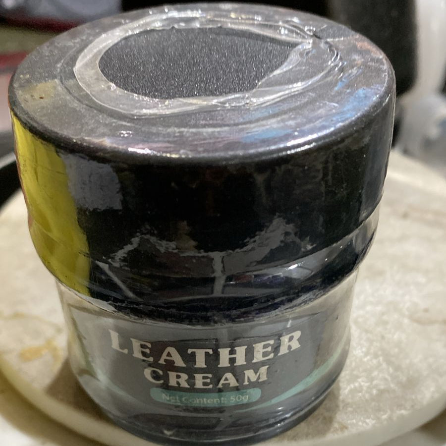 Leather Maintain Repair Cream Polish Restore Shine Moisturizing Care for Leather Products Shoe Bag Car Seat (50 Gm)(without sponge)