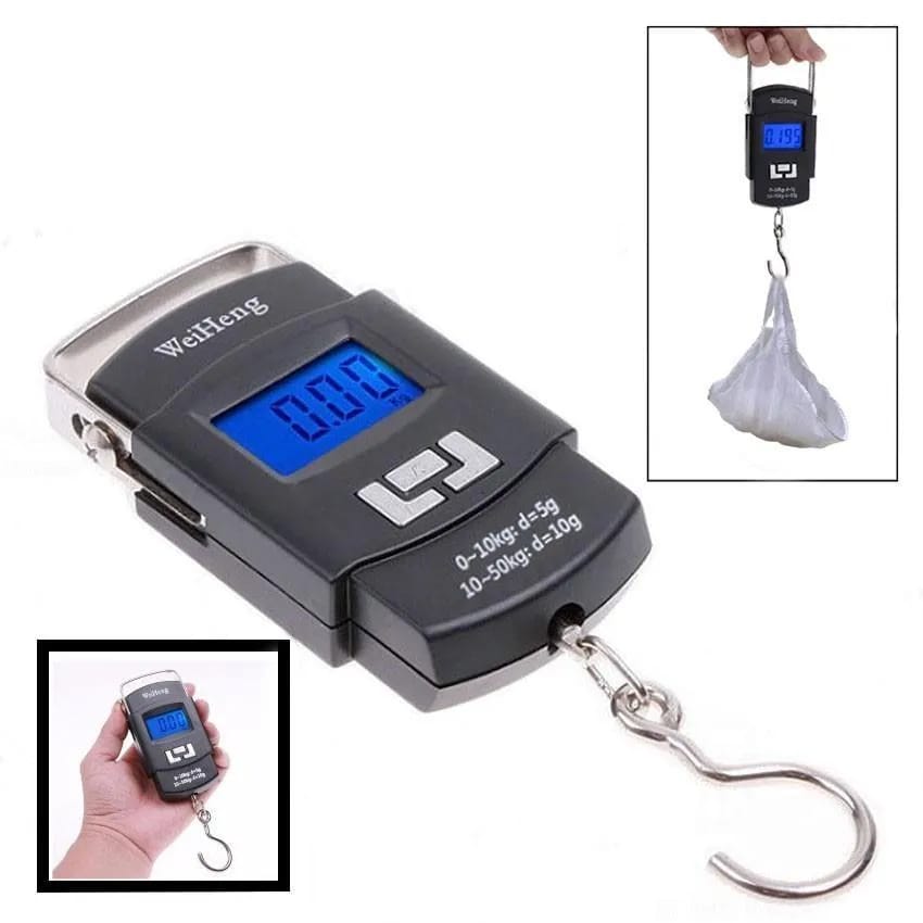 Portable Digital Kitchen Scale With 50kg Capacity And LCD Display
