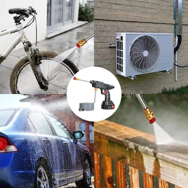 Automatic Cordless Car Wash Spray Gun 21V