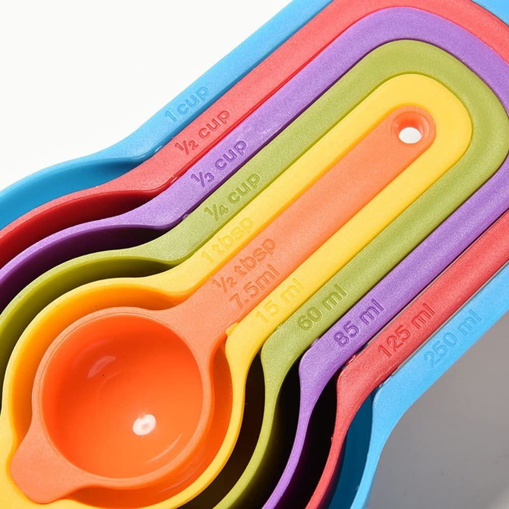 High Quality Measuring Spoon Set 6Pcs Measuring Cup And Spoon For Kitchen Baking And Cooking