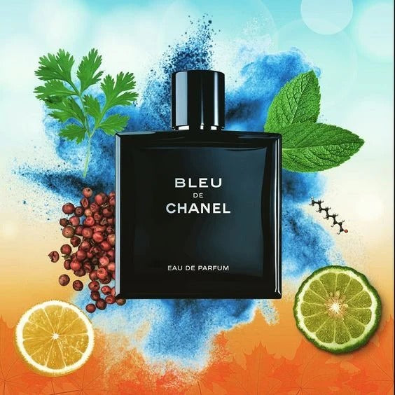 Bleu De Chanel Eau De Parfum Long Lasting Premium Perfume For Men Elegant Fragrance With Timeless Appeal