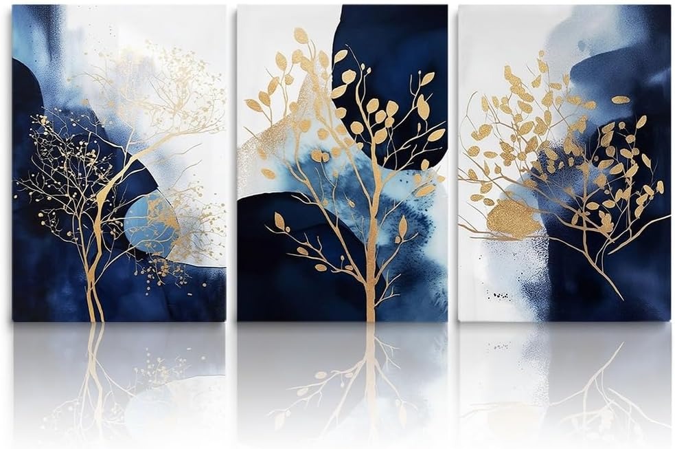 Set of 3 Premium Wall Art Photo Tiles �Modern Home Decor Sets 8x11