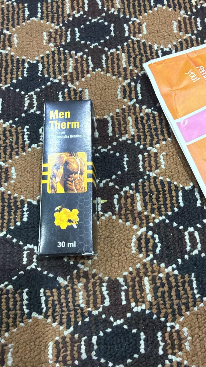 Men Therm Bee Venom Gynecomastia Heating Oil - 30 ml