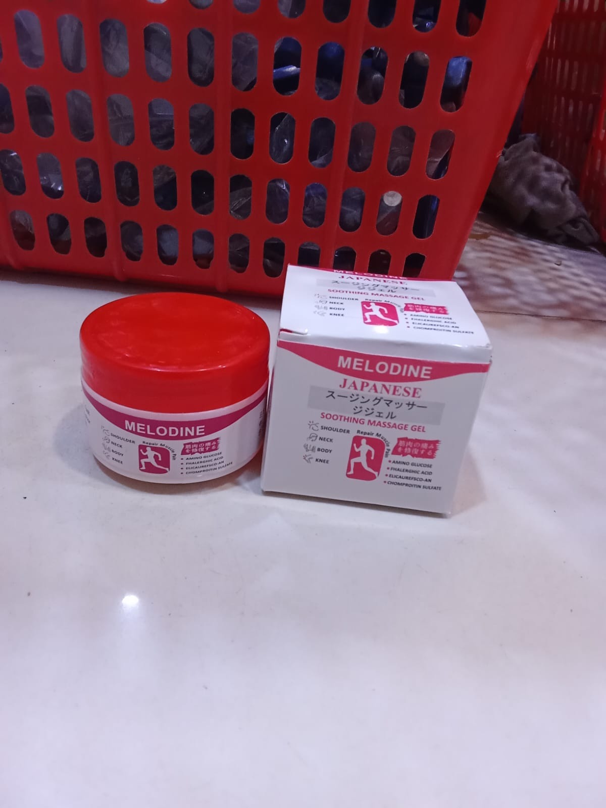 Melodine Japanese Soothing Massage Gel �Advanced Muscle & Joint Relief Formula