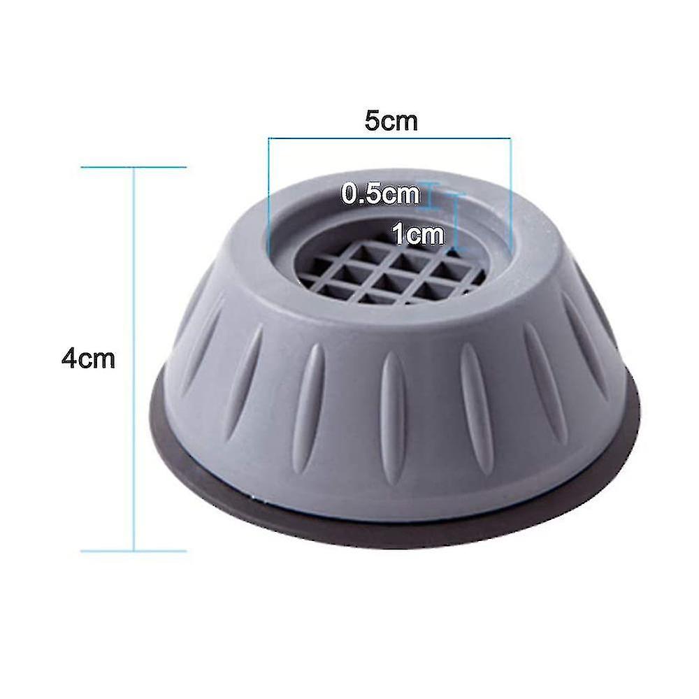 Pack of 4 - Washing Machine Feet Round Pads