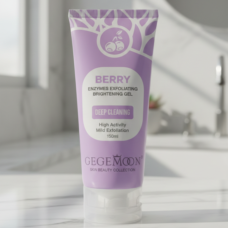 Gegemoon Exfoliating Dead Skin Remover Gel �150ml Berry Flavor | Smooth & Refreshing Skin Care