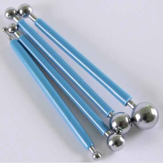 4-Piece Stainless Steel Sugar Cake Carving Tools Set