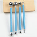 4-Piece Stainless Steel Sugar Cake Carving Tools Set