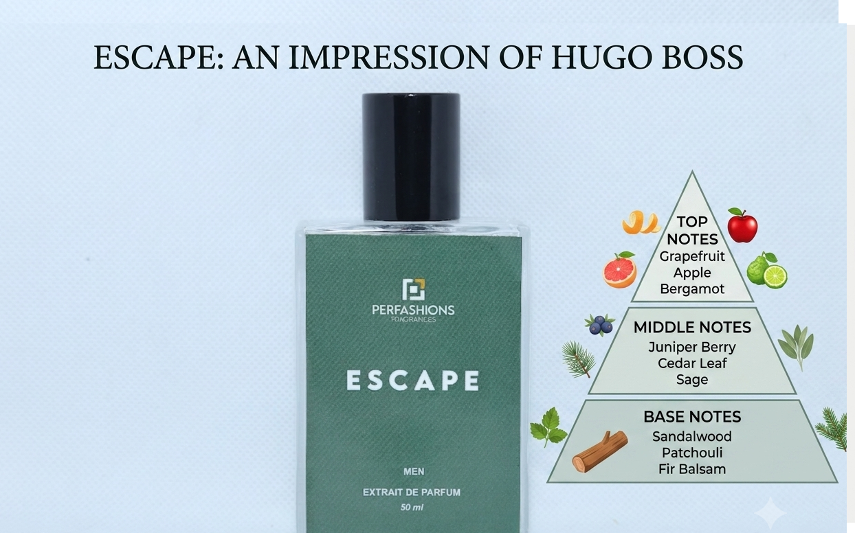 Escape Impression of Hugo Boss Bottled