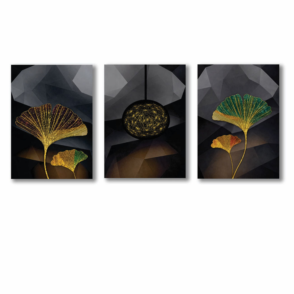 Set of 3 Premium Wall Art Photo Tiles �Modern Home Decor Sets 8x11
