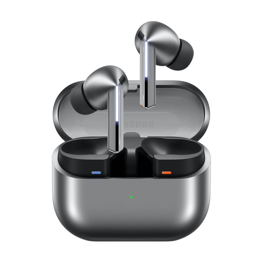 Samsung Galaxy Buds 3 Pro AI True Wireless Bluetooth Earbuds, Noise Cancelling, Sound Optimization, Redesigned Comfort Fit, Silver