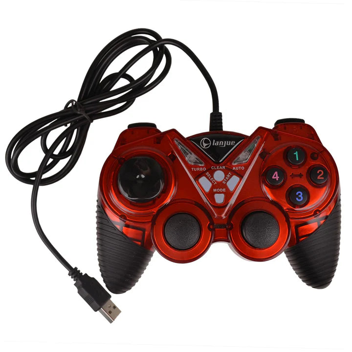 Usb L2000 Double Shock Usb Game Controller – photo 1
