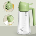 2 In 1 Oil Sprayer Bottle Kitchen Tool For Cooking Baking BBQ Easy Spray And Convenient Use - 400ML