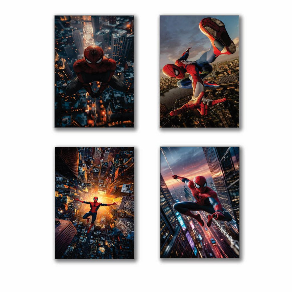 Set of 4 Premium Wall Art Photo