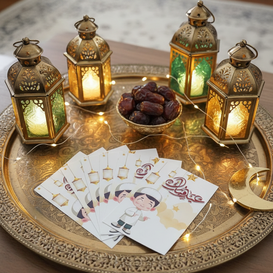 Eidi Cards �Pack of 10 (Random Designs)