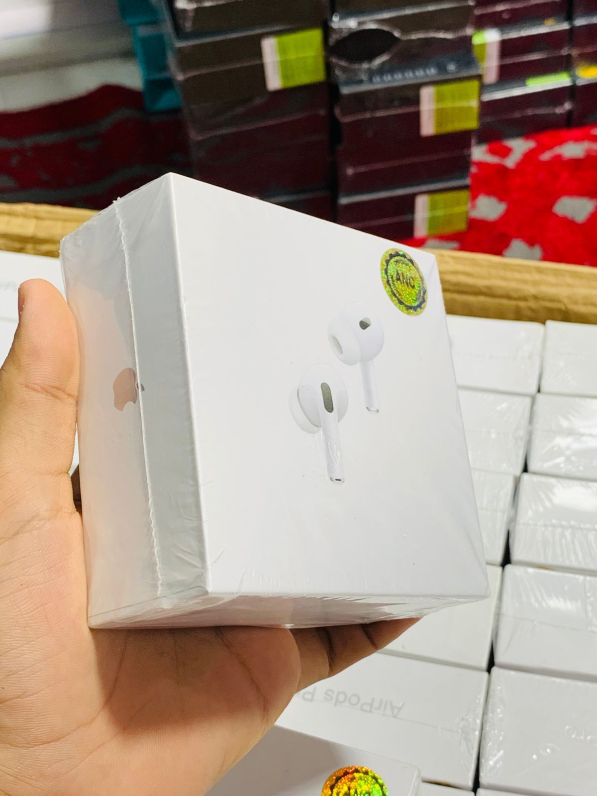 Apple Pro 2 Bluetooth Earbuds �Bazzer Sound | Magnet | Volume Control | Wireless Charging