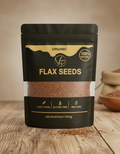 Organic Flax Seeds �100% Natural, Gluten-Free & Non-GMO Superfood (250g)