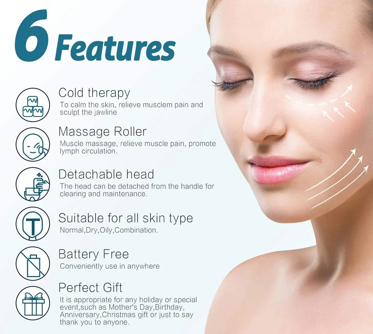 MARZAHAR Ice Roller for Face & Eye – photo 1