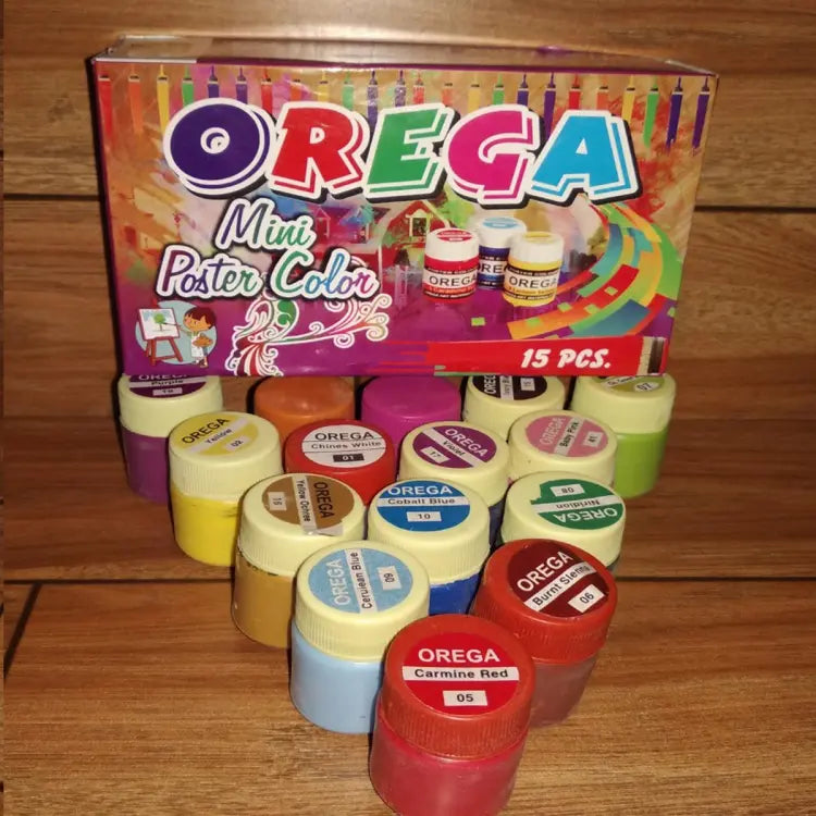 15 pcs Orega Poster colour With Brush – photo 3