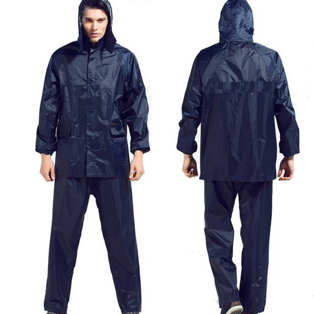 Waterproof Rain Coat & Pant | Lite Waterproof Rain Suit | Rain Coat | Rainwear | Rain Suit ( Random Color )