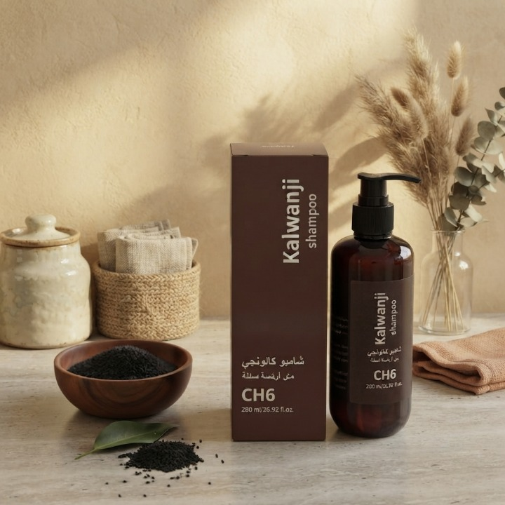 Organic Kalwanji Shampoo Herbal Black Seed Hair