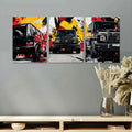 Set of 3 Premium Wall Art Photo Tiles �Modern Home Decor Sets 8x11