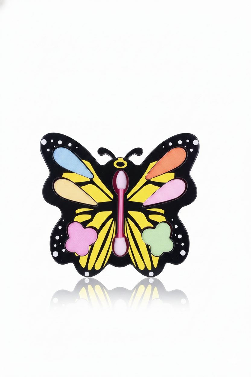 Mini Butterfly Makeup Kit for Kids �Fun Pretend Play Beauty Set