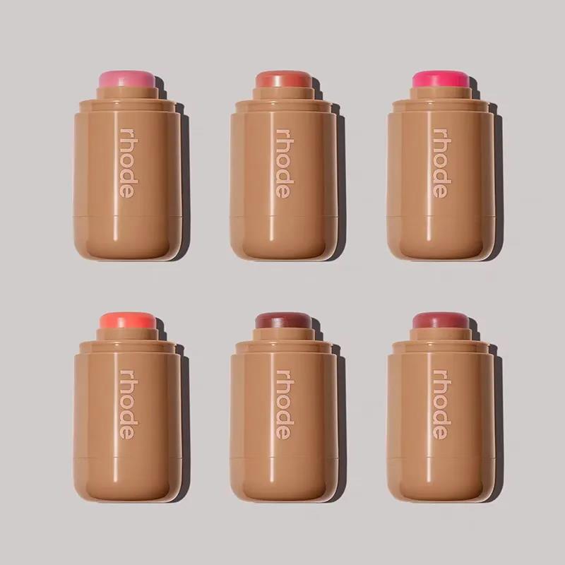 6 Colors Rhode Pocket Blush | Makeup Beauty Cosmetics long Lasting &amp; Moisturizing Pocket Blush - toasted Teddy