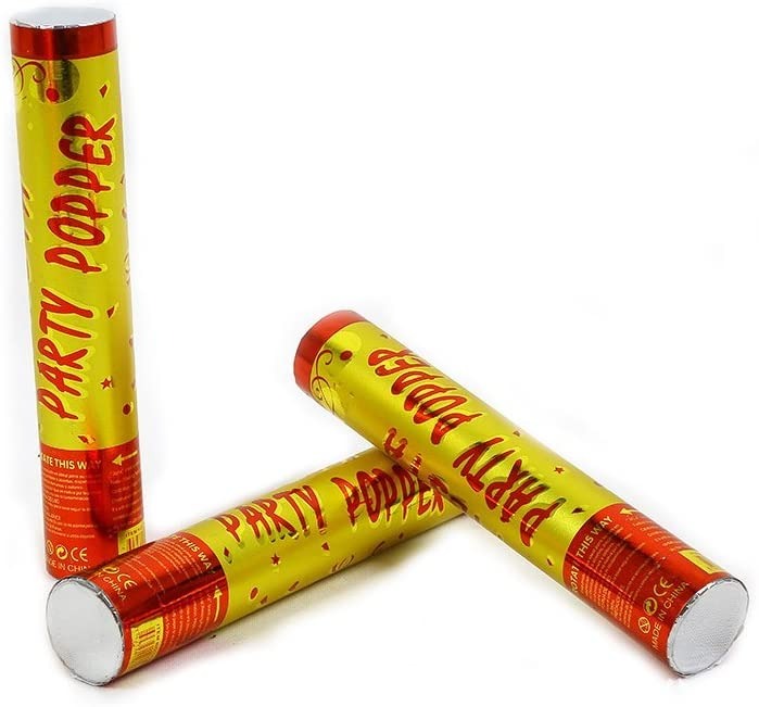 Birthday Party Popper | Rose Party Popper | 30 cm | Perfect for Birthdays, Anniversaries & New Year Celebrations