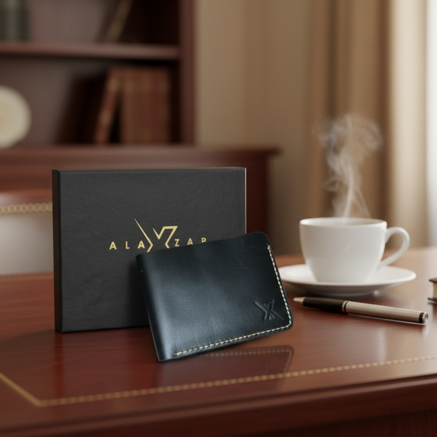 Men? Rugged Leather Wallet | Black Cow Leather | Durable & Stylish | Premium Quality