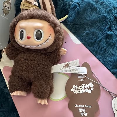 LABUBU Plush Blind Box Doll Keychain