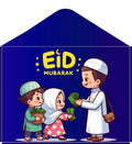 Eidi Envelope Pack of 8 �Premium Festive Cash Gift Envelopes for Eid