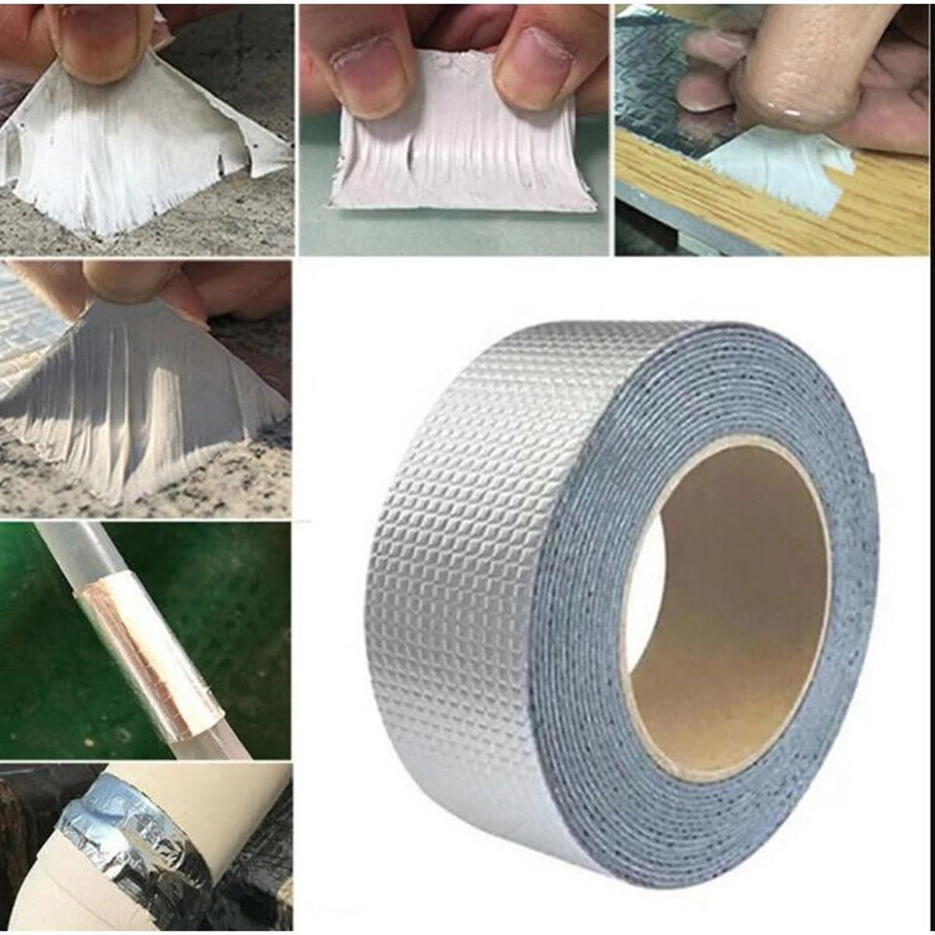 Heavy Duty Aluminum Foil Butyl Waterproof Repair Tape