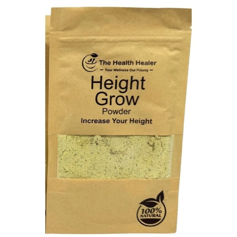 The Health Healer Height Grow Powder �100% Natural Height Increase Supplement (100 Grams)