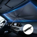Premium Car Windshield Sun Shade Umbrella �Foldable UV Reflector & Heat Insulation Cover