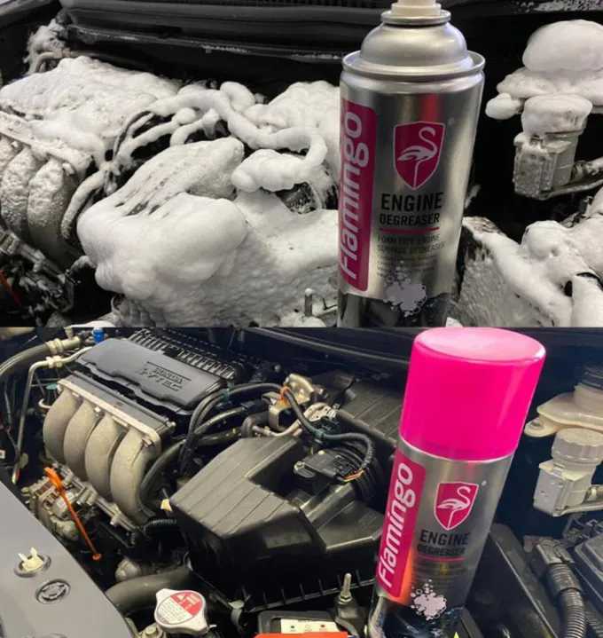 Flamingo Engine Degreaser Foam Spray 650ML