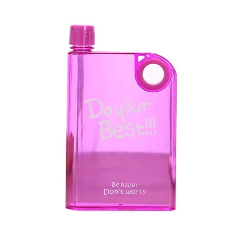 Affordable A5 Flat Water Bottle Slim Notebook Style
