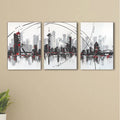 Set of 3 Premium Wall Art Photo Tiles �Modern Home Decor Sets 8x11