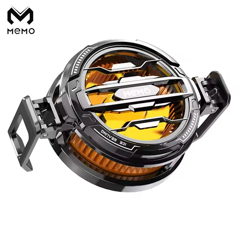 Magnetic Phone Cooler Fan Case Yellow CX07