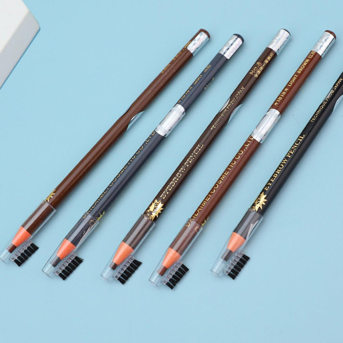 12 Pcs Waterproof Sweat-proof Eyebrow Pencil Non – photo 2