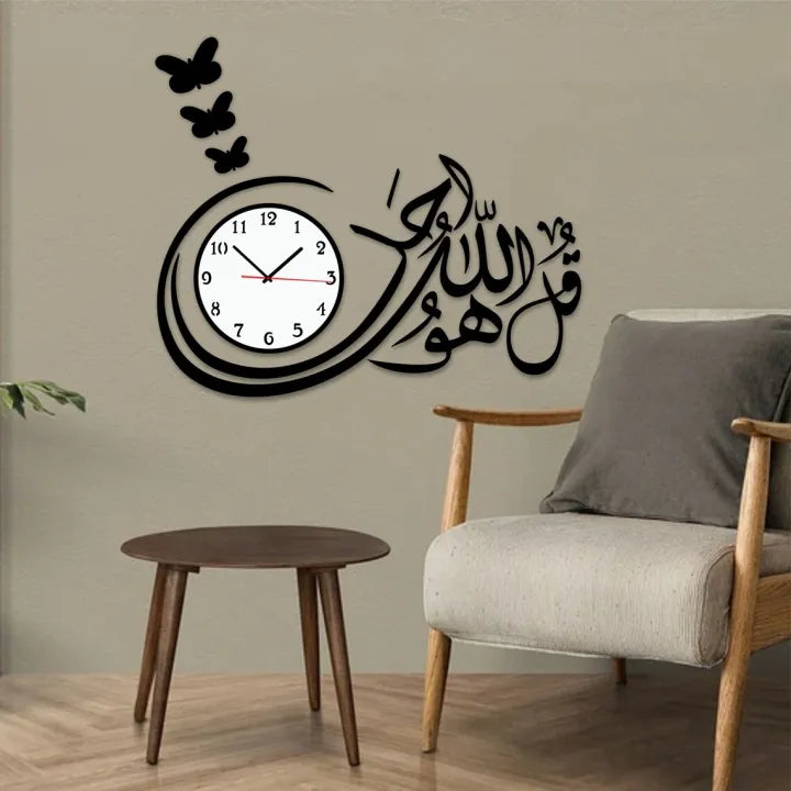 3d wall clock Wooden Wall Clock I – photo 3