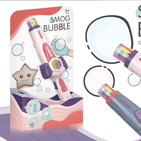 Amusing Toy Elastic Smog Bubble Machine – photo 2