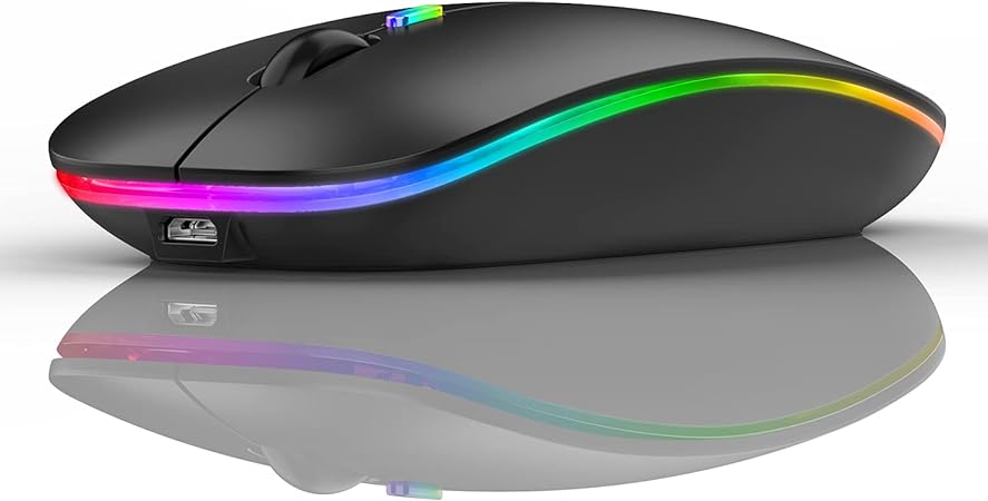 HP W10 Wireless RGB Bluetooth, Wireless, Rechargeable