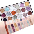Mocallure Professional 18-Color Glitter Eyeshadow Palette �Bold, Shimmering Shades for Every Look