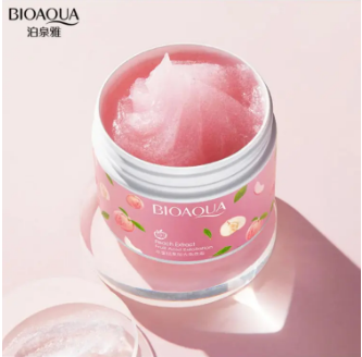 Bioaqua Deal Of 2 Rice Gel and Peach Gel Extract Acid Exfoliating Face Gel Cream (140g)