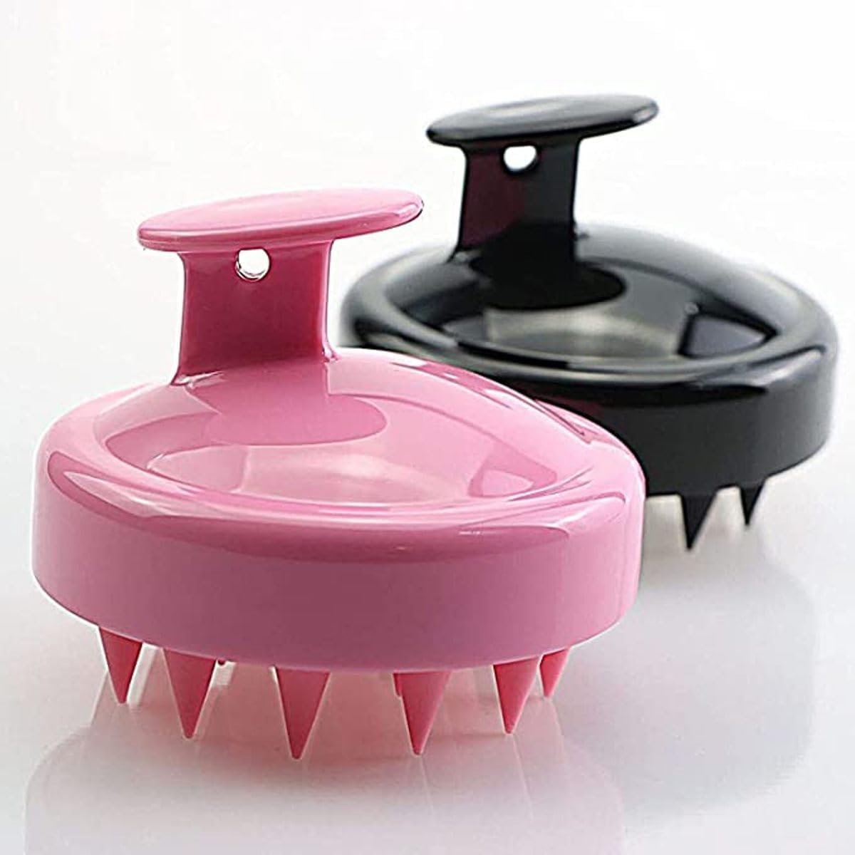 1 Piece Scalp Massager Shampoo Brush �Silicone Hair Scalp Scrubber for Deep Cleaning & Relaxing Massage (Multicolor, Pack of 1)