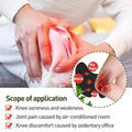 Herbal Knee Pain Relief Patch �Heat Therapy For Joint & Muscle Comfort, Natural Ingredients (Pack Of 10 Pcs)